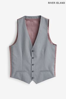 River Island Grey Waistcoat (U59913) | 25 €