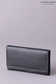 أسود - محفظة جلد كبيرة من Lakeland Leather (‪U5C015‬​​​​​​​) | 190 د.إ