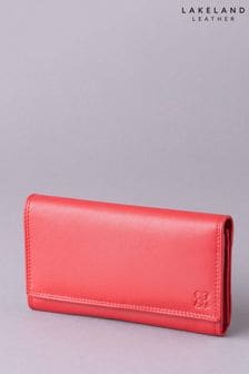 وردي مشمشي - محفظة جلد كبيرة من Lakeland Leather (‪U5J417‬) | 223 ر.س