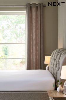 White Pure Cotton 200 Thread Count Percale Deep Fitted Sheet (U60290) | €25 - €42