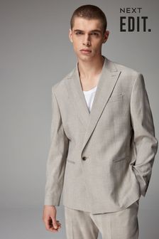 EDIT Relaxed Wrap Front Suit Jacket
