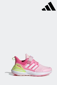 adidas Pink Sportswear Rapidasport Bounce Elastic Lace Top Strap Trainers (U60714) | 198 QAR