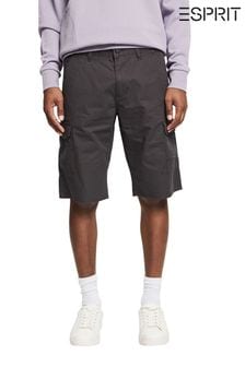 Esprit Grey Cargo Shorts (U61629) | $110