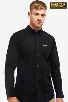 أسود - قميص أكسفورد Kinetic من Barbour® International (U61736) | 322 ر.ق