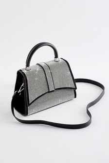 Silver Mini Handheld Bag (U62245) | 45 €