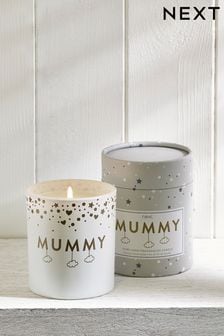 Grey Pure Linen Fragranced Mummy Candle (U62511) | €11