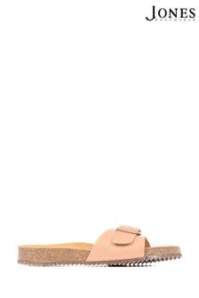 Кремовые кожаные сандалии-мюли Jones Bootmaker Tandi (U62516) | €37