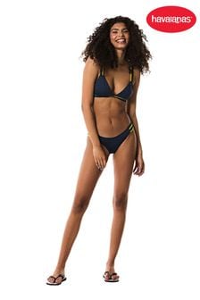 Havaianas Brasil bikinitop van blauwe stof (U62544) | €22