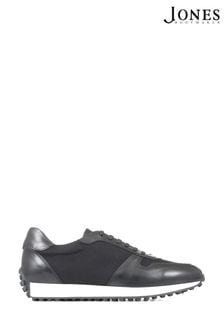 Jones Bootmaker Black Shadwell Retro Leather Trainers (U62833) | 120 €