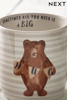 Natural Bear Hug Mug (U63155) | 8 €
