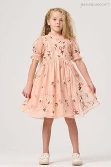 Angel & Rocket Pink Una Embroidered Dress (U63221) | 135 zł - 150 zł