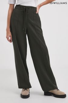 Women's JD Williams Wide Leg Regular Elasticated Trousers | Next Ireland