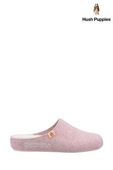 Hush Puppies Pink The Good Slippers (U63684) | $64
