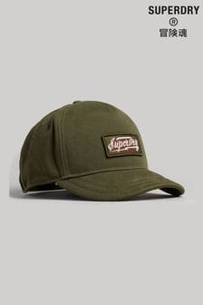 Superdry橄欖綠復古圖案貨車司機帽 (U64753) | NT$1,070