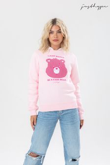 Hype. X Care Bears Damen Sweatshirt mit Rundhalsausschnitt und Applikation, Pink (U65243) | 60 €