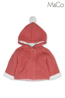 M&Co Pink Hooded Coatigan (U65618) | $25