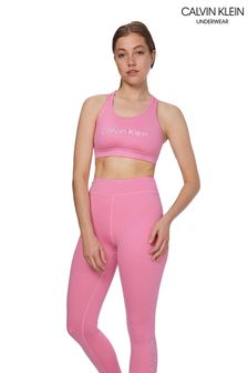 Calvin Klein Pink Essentials Medium Support Sports Bra (U65838) | ₪ 186