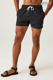 Regatta Mawson Black Swim Shorts (U65908) | OMR11