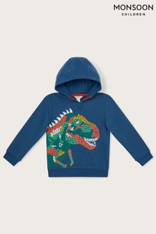 Monsoon Kapuzensweatshirt mit Dinomotiv (U66817) | 18 € - 23 €