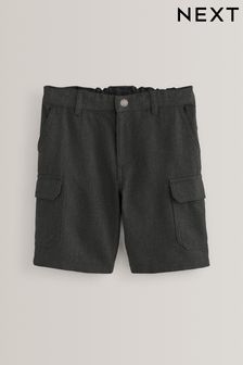 Grey Cargo Shorts (3-14yrs) (U66897) | €10 - €18.50