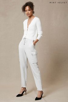 Women's Mint Velvet Grey High Waisted 