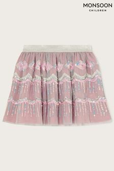 Monsoon Disco Sequin Sew Skirt (U66992) | kr510 - kr600