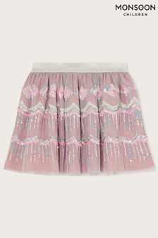 Monsoon Disco Sequin Sew Skirt
