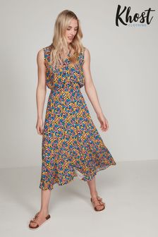 Khost Clothing Ditsy Floral Midi Skirt (U67257) | €26