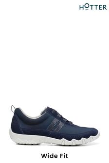 Hotter Blue Leanne II Wide Fit Lace-Up Active Shoes (U67341) | $147
