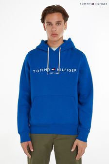 Tommy Hilfiger Blue Logo Hoodie (U67387) | ₪ 512