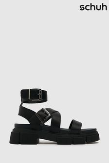 Schuh Black Toulouse Chunky Sandal (U67449) | ₪ 186