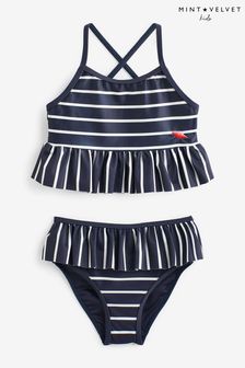 Mint Velvet Blue Striped Bikini Set (U67509) | €12 - €14