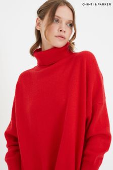 Chinti & Parker Cashmere Relaxed Roll Neck Jumper (U67594) | 396 €