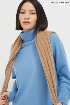 Chinti & Parker Cashmere Relaxed Roll Neck Jumper (U67595) | 396 €