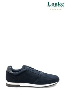 أزرق - حذاء رياضي جلد Bannister من Loake (U67705) | ‪‏1,084‬ ر.س‏