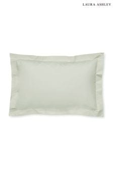 Laura Ashley Set of 2 Sage Green 400 Thread Count Pillowcases (U67723) | OMR13