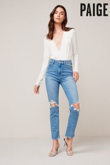 Paige Blue Sarah Slim Jeans (U67729) | SGD 422