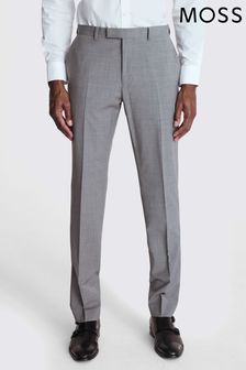 MOSS Grey Tailored Fit Suit: Trousers (U67880) | kr1,168