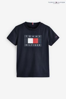 Tommy Hilfiger Blue Global Stripe T-Shirt (U68173) | $49 - $58