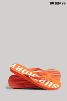 Superdry核心代碼標誌運動風格夾腳拖鞋 (U68238) | NT$930