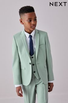 Vert sauge - Costume skinny : veste (12 mois - 16 ans) (U68251) | €41 - €54