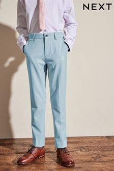 Pale Blue Skinny Fit Suit: Trousers (12mths-16yrs) (U68254) | €17 - €28