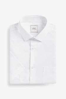 White Slim Fit Easy Care Shirt (U68627) | €17