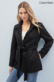 Calvin Klein Black Lightweight Wool Jacket (U68797) | 470 €