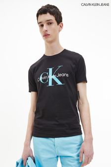 Calvin Klein Jeans Black Seasonal Monogram T-Shirt (U68875) | ₪ 163