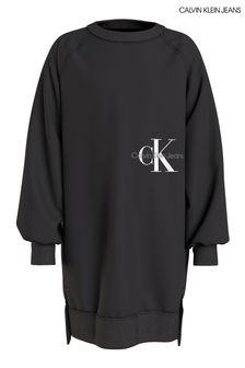 Calvin Klein Jeans Black Monogram Off Placed Dress (U69508) | €89