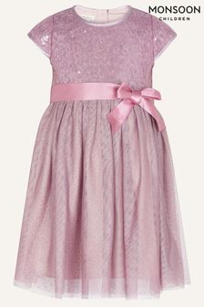 Monsoon Pink Baby Paige Dress (U69551) | ₪ 163 - ₪ 177
