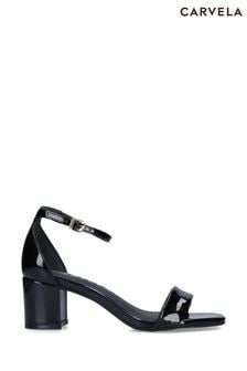 أسود - Carvela Second Skin 50 Sandals (U69900) | 549 د.إ