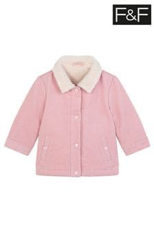 F&f Pink Cord Jacket (U70082) | €11