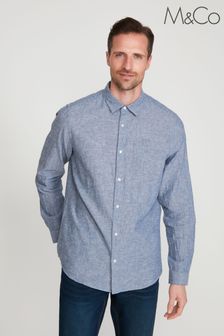 M&Co Blue Chambray Shirt (U70470) | 35 €